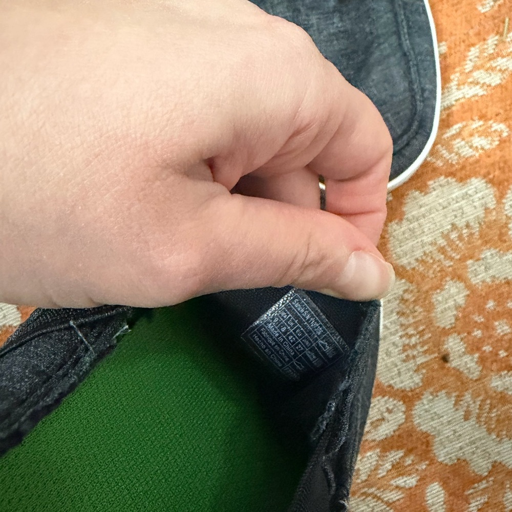 Sanuk Men's Charcoal Slip-On Loafers - Picture 4 of 5